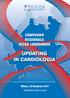 UPDATING IN CARDIOLOGIA