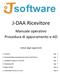 J-DAA Ricevitore. Manuale operativo Procedura di appuramento e-ad. Indice degli argomenti. 1. Premessa Pag. 2