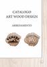 CATALOGO ART WOOD DESIGN ARREDAMENTO