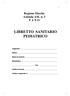 LIBRETTO SANITARIO PEDIATRICO