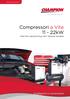 Compressori a Vite 11-22kW