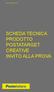 SCHEDA TECNICA PRODOTTO POSTATARGET CREATIVE