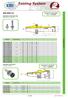 BILANCIATO / BILANCED : G6,3 a 12000RPM MANDRINI PORTAPINZE MINI MINI COLLET CHUCKS MANDRINI PORTAPINZE COLLET CHUCKS