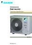 Climatizzazione. Dati tecnici. Pompa di calore compatta VRV IV Serie S EEDIT16-200_2 RXYSCQ-TV1