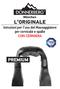 L ORIGINALE. Istruzioni per l uso del Massaggiatore per cervicale e spalle CON CERNIERA PREMIUM