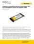 Adattatore scheda ExpressCard SuperSpeed USB 3.0 a scomparsa 1 porta con supporto UASP