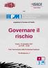 Governare il rischio