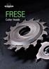 FRESE PER CANALI FISSE Grooving Cutters. FRESE PER CANALI FISSE Grooving Cutters. FRESE PER CANALI REGISTRABILI Adjustable Grooving Cutters