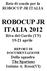 ROBOCUP JR ITALIA 2012 Riva del Garda (TN) aprile