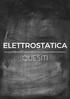 CARICA ELETTRICA E LEGGE DI COULOMB