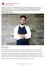 Andrea Vitali Selezionato per S. Pellegrino Young Chef 2018 e la cucina del Ristorante I Fontanili di Gallarate (Va)