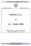 EMPOLI F.C. F.C. BARI 1908
