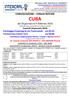 CONVOCAZIONE FOGLIO NOTIZIE CUBA. dal 26 gennaio al 5 febbraio 2018 I Signori partecipanti sono gentilmente pregati di presentarsi