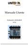 Manuale Utente. Multiswitch dcss/dscr 9732