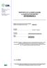 RAPPORTO DI CLASSIFICAZIONE CLASSIFICATION REPORT 0571/DC/REA/10_4