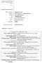 Antonio GIANNI F O R M A T O E U R O P E O P E R I L C U R R I C U L U M V I T A E INFORMAZIONI PERSONALI. Nome e Cognome Indirizzo