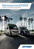 Motorcaravan HYMER. Per viaggiare a 5 stelle: i semintegrali e gli integrali HYMER 2017.