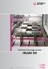 Sistemi per il bloccaggio dei pezzi HILMA DS /2014