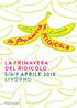 LA PRIMAVERA DEL RIDICOLO 5/6/7 APRILE 2018 LIVORNO. Programma