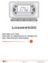 Loader. oader500. Centralina per Serbatoi con Materiale Biomassa. Pag. 1 / 17 Loader500 Manual V7.0