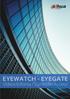 EYEWATCH - EYEGATE. Videocitofonia / Controllo Accessi. Rev. 1.01