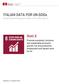 ITALIAN DATA FOR UN-SDGs