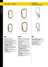 VULCAN SCREW-LOCK M73 SL/SLN - M73 TL - M73 TLA/TLN. Moschettone in acciaio ad alta resistenza