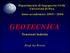 Dipartimento di Ingegneria Civile Università di Pisa. Anno accademico 2005 / 2006 GEOTECNICA. Tensioni indotte. Prof. Lo Presti