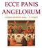 ECCE PANIS ANGELORUM. corpus domini 2014 ii vespri
