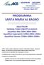 PROGRAMMA SANTA MARIA AL BAGNO