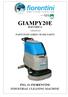 ING. O. FIORENTINI INDUSTRIAL CLEANING MACHINE
