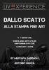 DALLO SCATTO ALLA STAMPA FINE ART. By MUSTAFA SABBAGH E ANTONIO MANTA. 4-5 GIUGNO 2016 DONDOLANDO ARTE ATELIER Martignana di Po (CR) Workshop 2 giorni