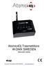 Atomic4Dj Trasmettitore W-DMX SWEDEN Manuale utente
