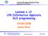 Lezione n.12 LPR Informatica Applicata GUI programming