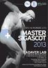 CADAVER LAB 27/30 NOVEMBRE 2013 MASTER SIGASCOT 2013