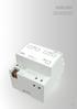 MINO KNX. KNX Dimming actuator 2-fold / Attuatore KNX-dimmer 2 canali