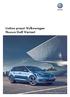 Listino prezzi Volkswagen Nuova Golf Variant