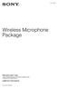 Wireless Microphone Package