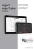 TASTIERA TOUCH SCREEN MANUALE DI INSTALLAZIONE TOUCH SCREEN KEYPAD INSTALLATION MANUAL KSI KSI