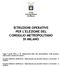 ISTRUZIONI OPERATIVE PER L'ELEZIONE DEL CONSIGLIO METROPOLITANO DI MILANO