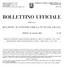 BOLLETTINO UFFICIALE