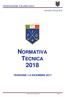 NORMATIVA TECNICA 2018