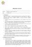 Relazione Interna. 1 Introduzione. 2 Proposta di manovra tariffaria. Oggetto Proposta di manovra tariffaria Data 7 febbraio 2011