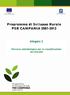 Regione Campania Territorializzazione PSR Allegato 2. Percorso metodologico per la classificazione territoriale