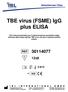 TBE virus (FSME) IgG plus ELISA