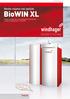 windhager.it Vento nuovo nei pellet BioWIN XL Caldaia a pellet per il riscaldamento centralizzato Campo di applicazione: kw Pellet