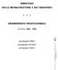 MINISTERO DELLE INFRASTRUTTURE E DEI TRASPORTI * * * ORDINAMENTO PROFESSIONALE C.C.N.L