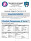 Stagione Sportiva 2018/2019. Comunicato Ufficiale N 47 del 22/01/2019 COMUNICAZIONI