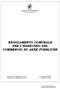 REGOLAMENTO COMUNALE PER L ESERCIZIO DEL COMMERCIO SU AREE PUBBLICHE