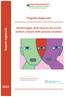 Report regionale. Progetto Regionale. Monitoraggio della risposta dei servizi sanitari a favore delle persone straniere